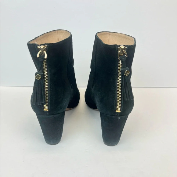 Kate Spade Black Ankle Boots with Sleek Design Size 9.5M - Picture 11 of 12